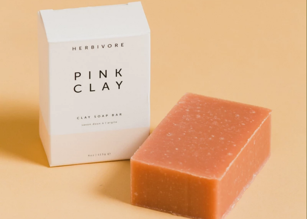 Herbivore - Natural Pink Clay Cleansing Soap Bar