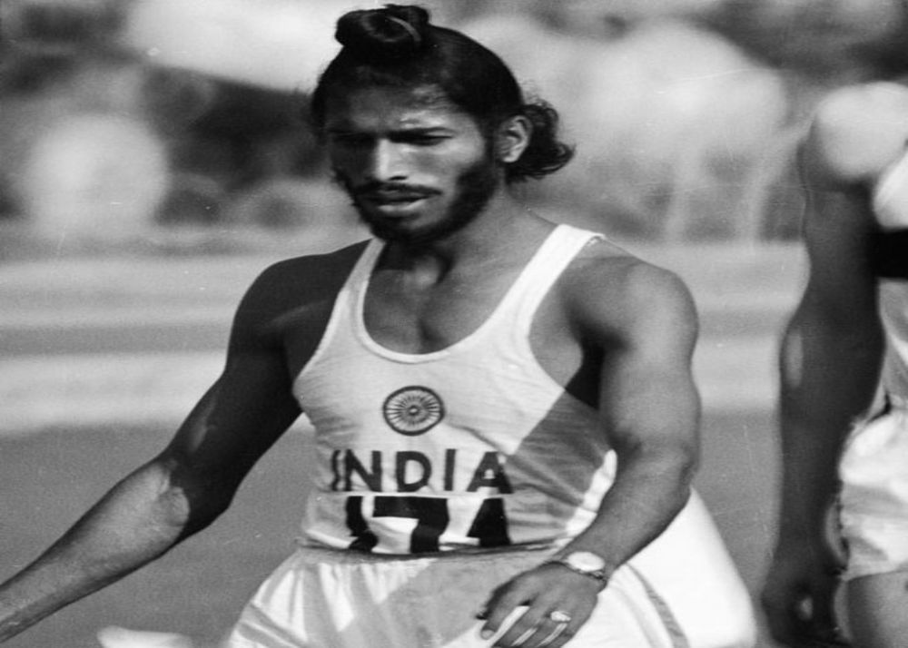 Milkha Singh during 1960 Rome Olympics