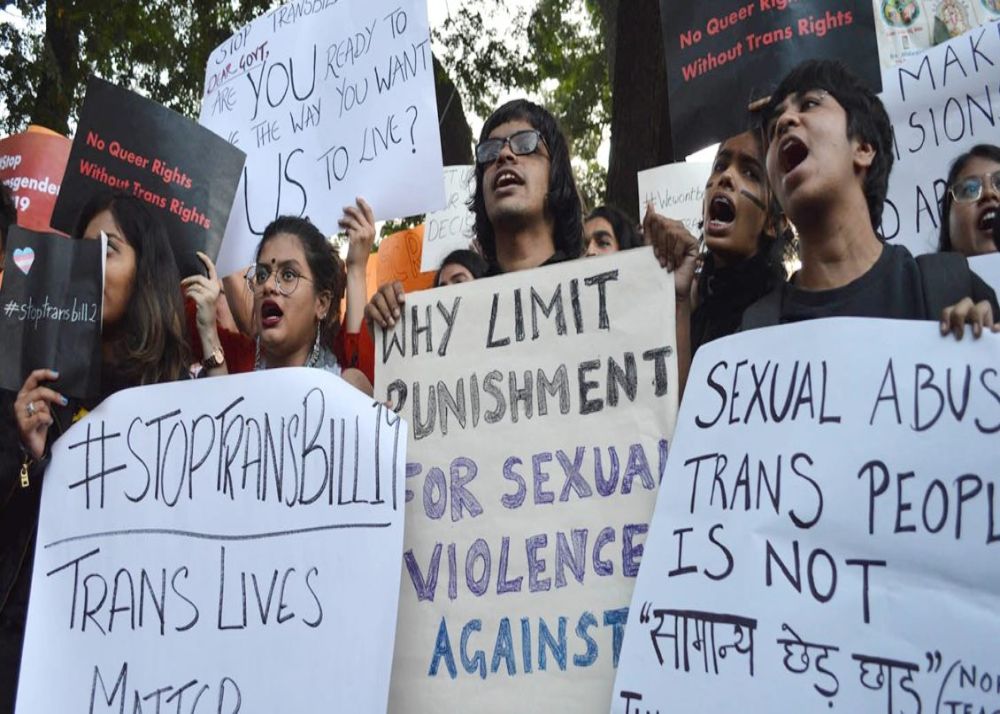 a-protest-against-passing-of-Transgender-Persons-Protection-of-Rights-Bill-2019