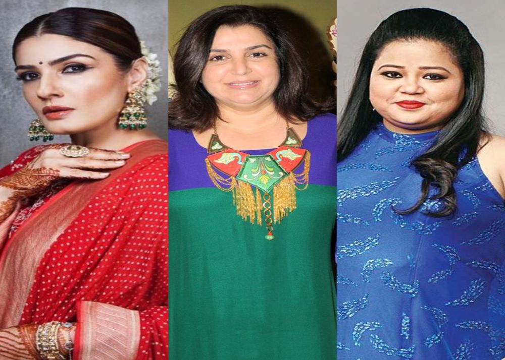 raveena_tandon_farah_khan_and_bharti_singh_in_legal_trouble_booked_for_hurting