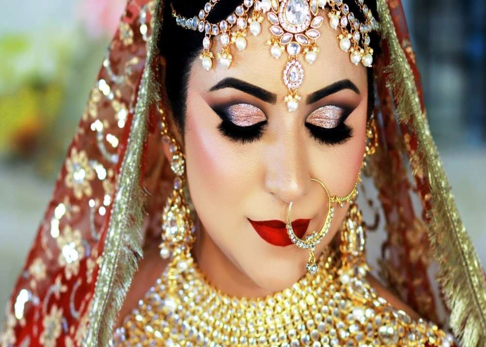 types of bridal makeup 