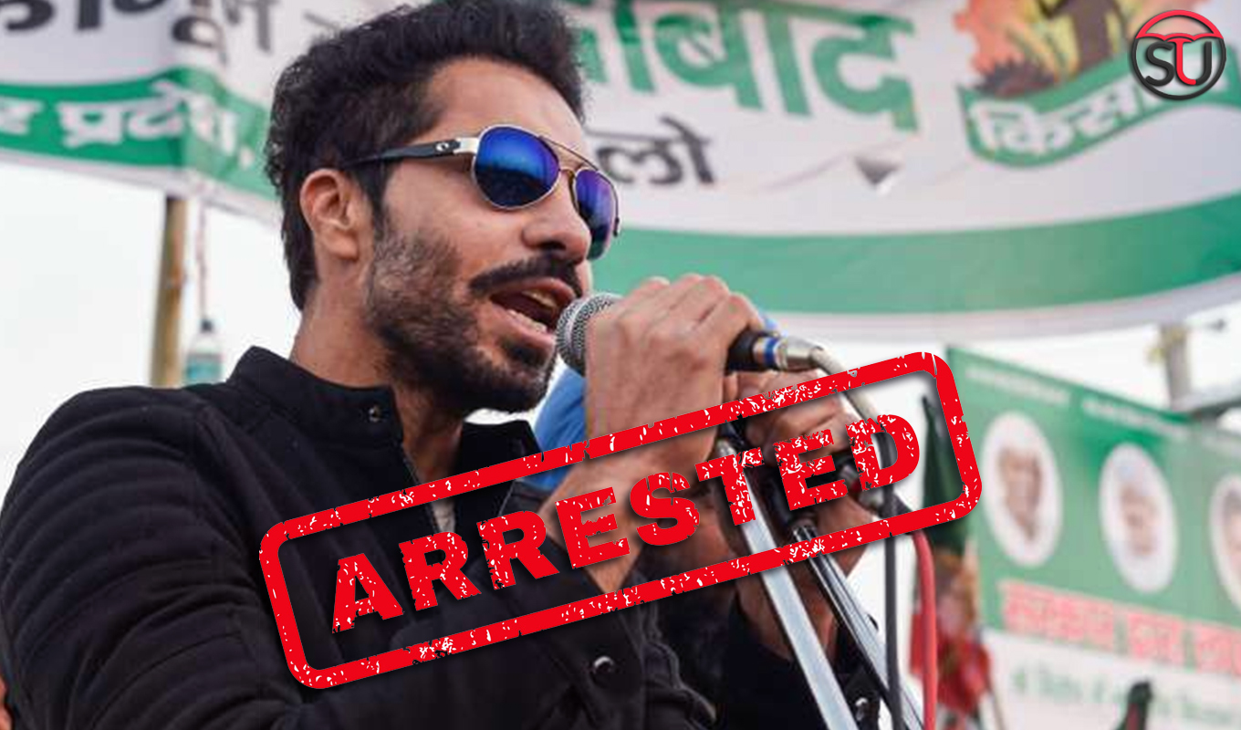 Delhi Police Arrested Deep Sidhu From Zirakpur, Punjab