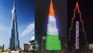 UAE's Unique Gesture Of Support To India, Lights Up Burj Khalifa In Indian Tricolor