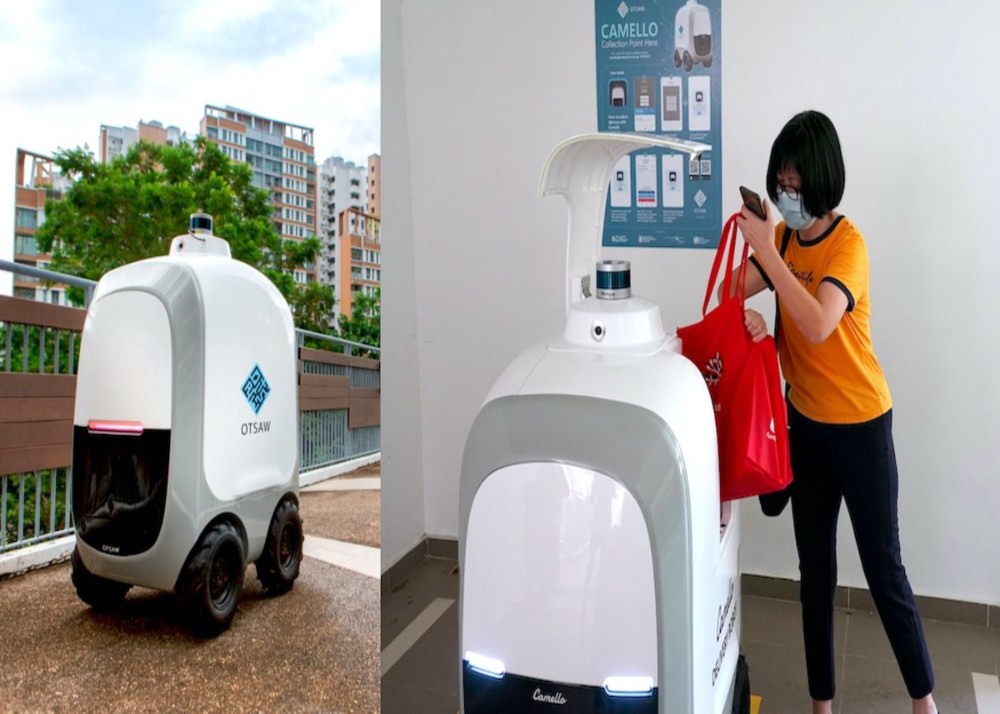 home-delivery robots