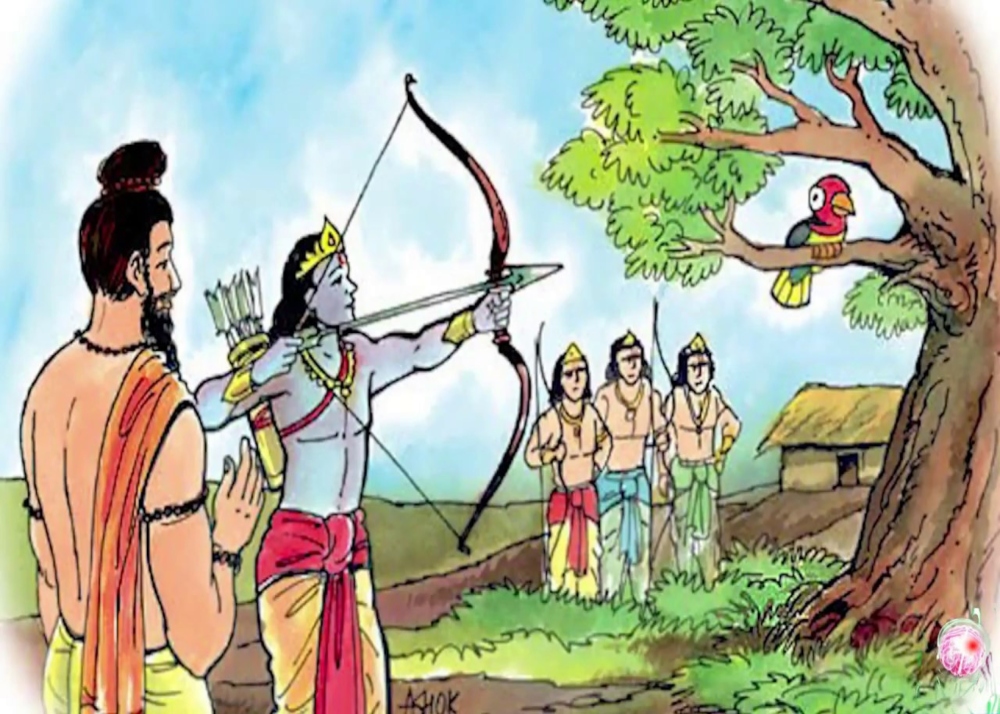 Arujna in Mahabharata