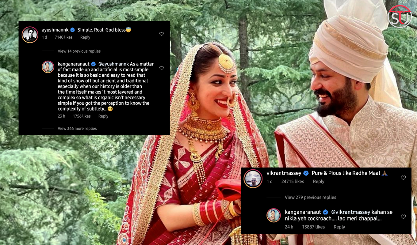 Yami Gautam Marriage Pics Go Viral, Kangana Couldn’t Stop Commenting