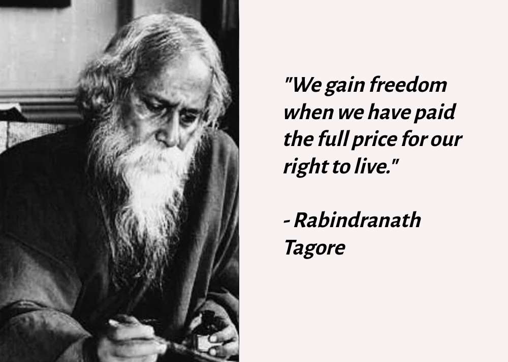 quotes of rabindranath tagore