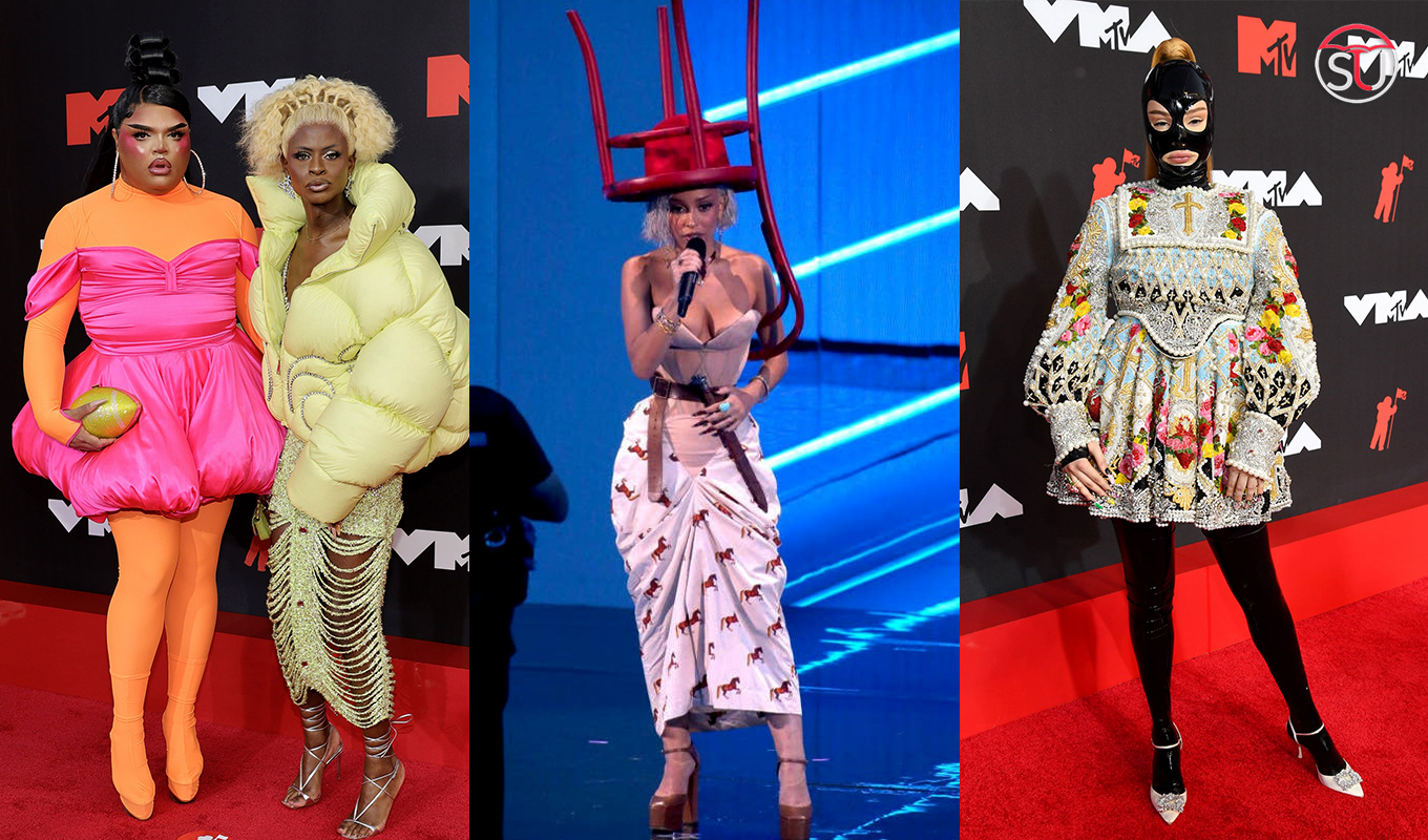 MTV VMAS 2021: From Megan Fox To Dojo Cat, Celebs Serving Weird Red Carpet Looks