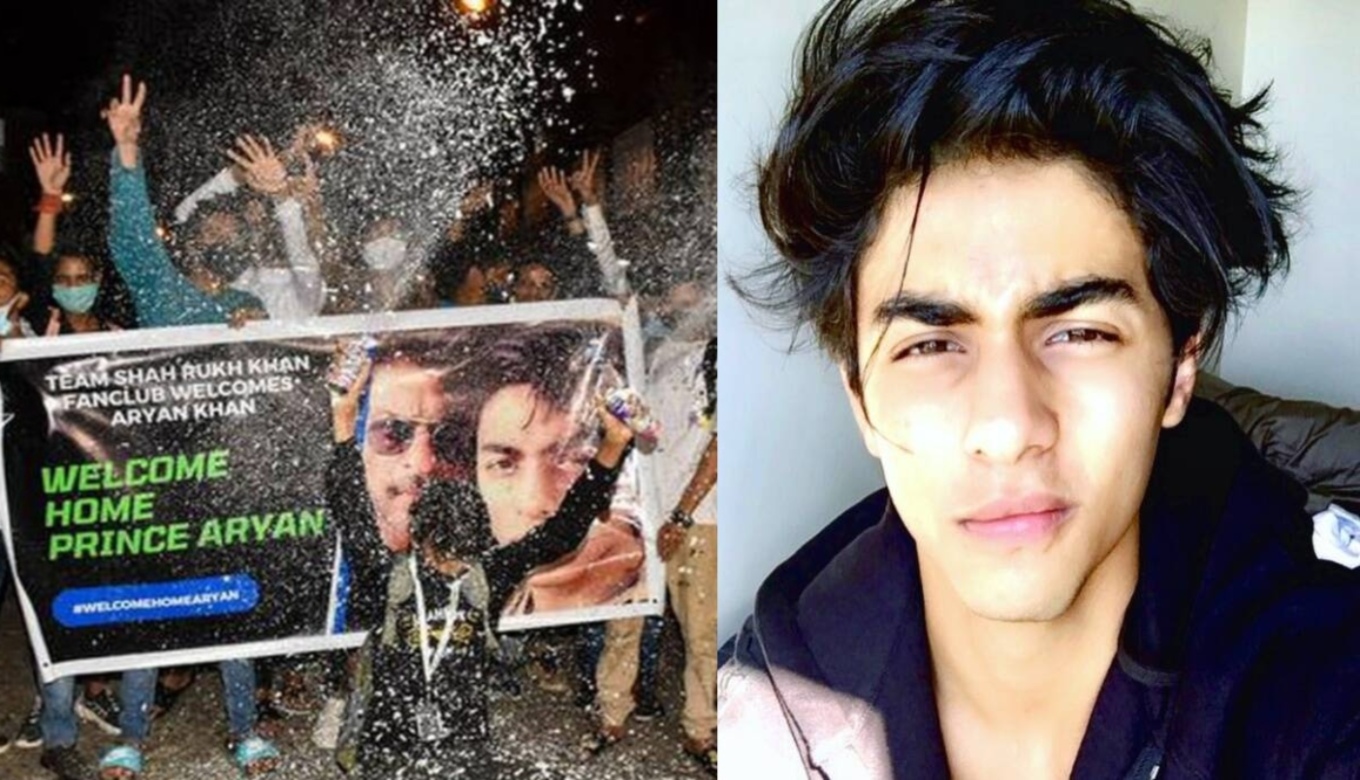Watch: Fans Celebrate Aryan Khan’s Release With Dhols And Hanuman-Chalisa Outside Mannat