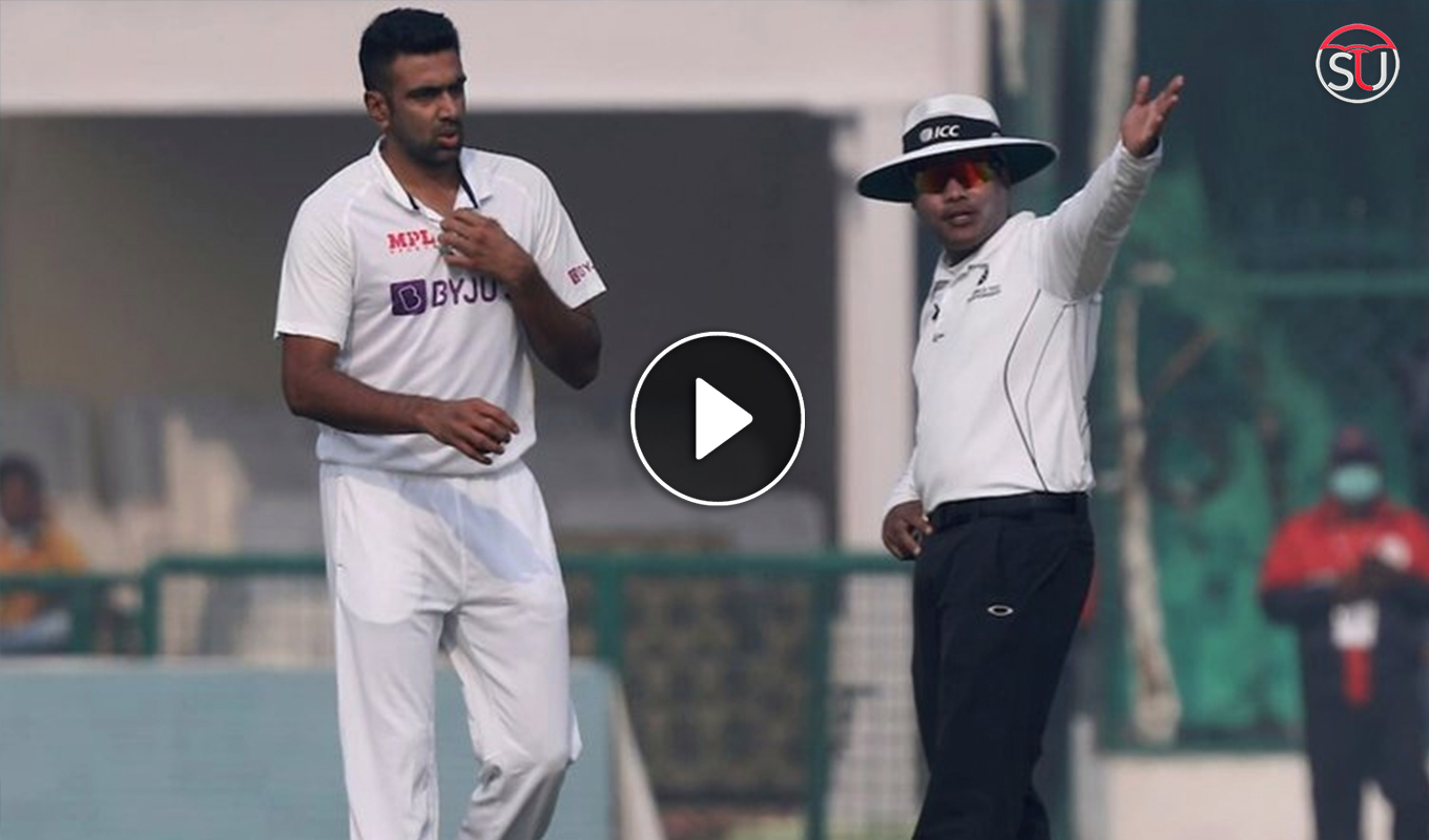 Watch: R. Ashwin And Umpire Nitin Menon’s Verbal Spat During Ind vs NZ Test Match