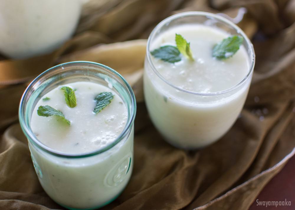 Buttermilk for quick releif from acidity