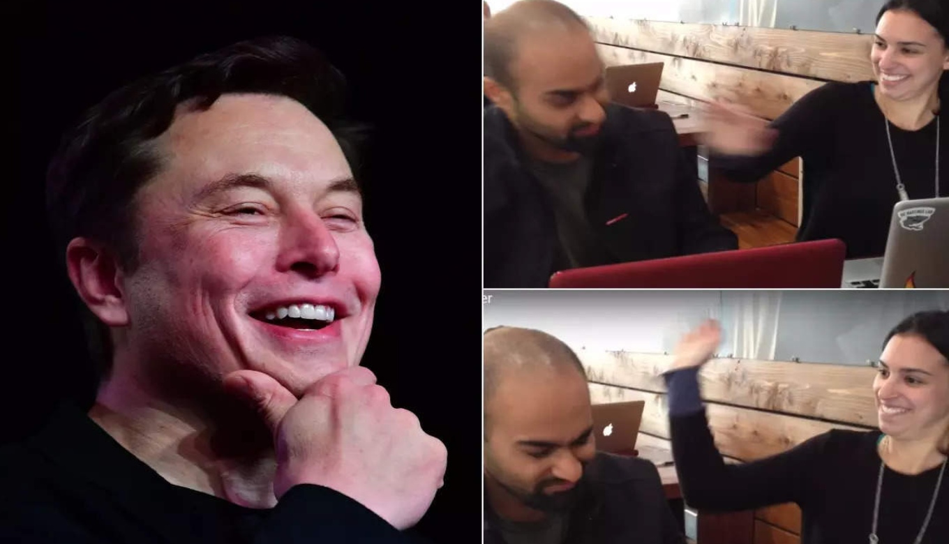 Pavlok Founder Hires A Woman To Slap Him, Elon Musk Reacts