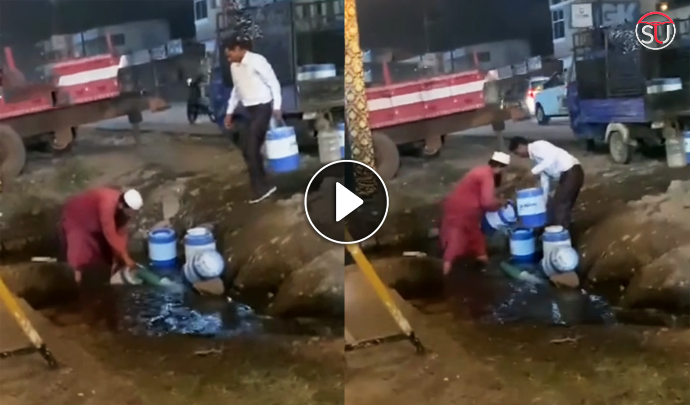 Shocking! Mineral Water Campers Being Filled With Dirty Water In Bhopal, Video Surfaces