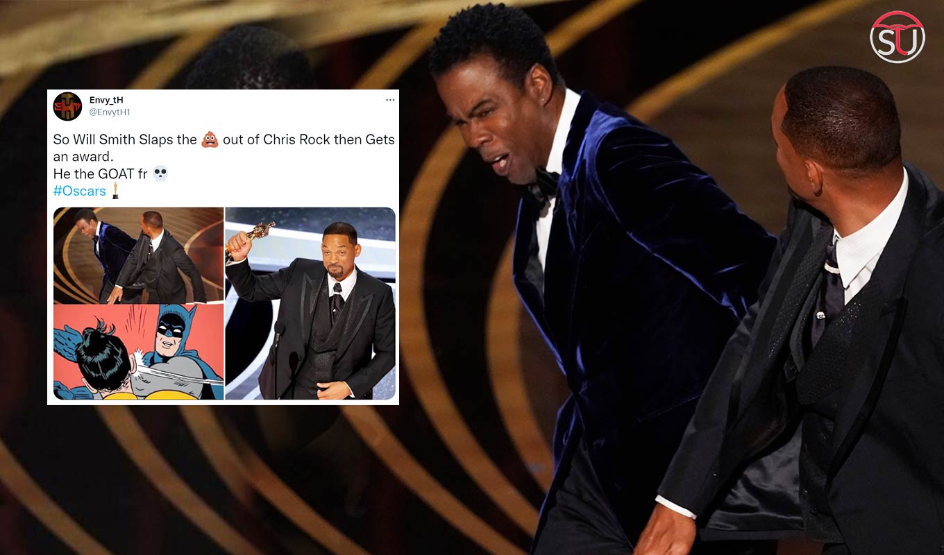 Will Smith Slapped Chris Rock, See Reactions Here