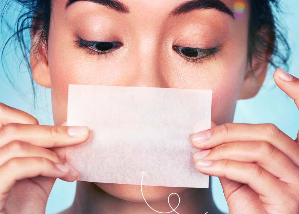 blotting sheets for face