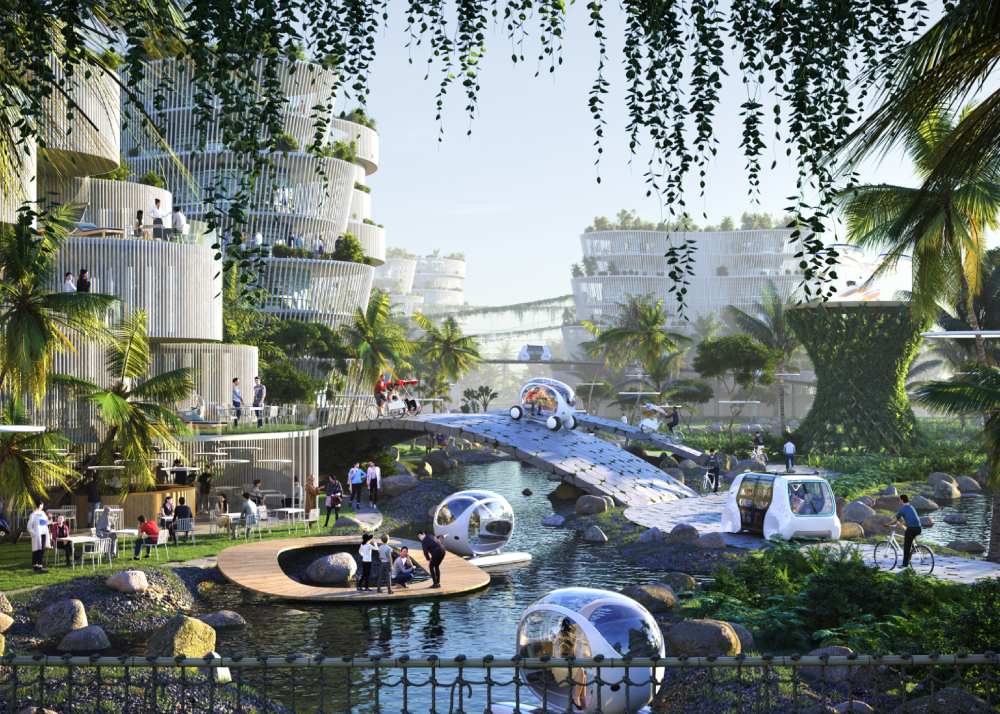 futuristic city in the world