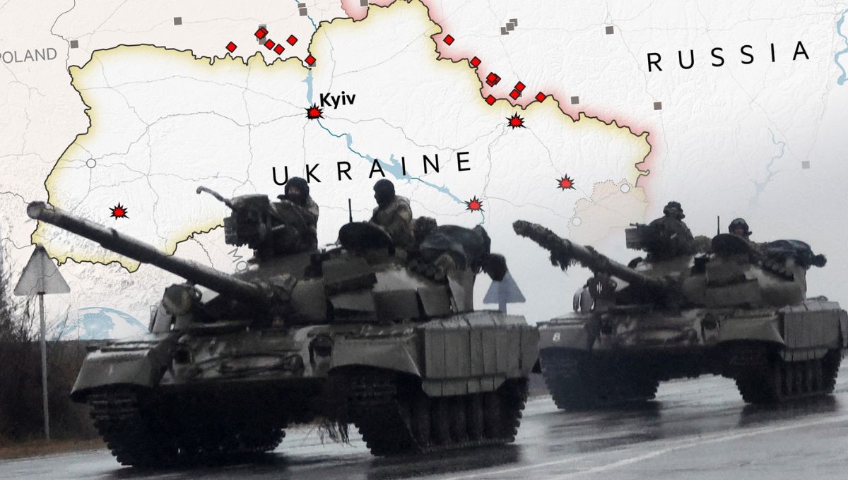 Russia Attack Ukraine with 69 Missiles