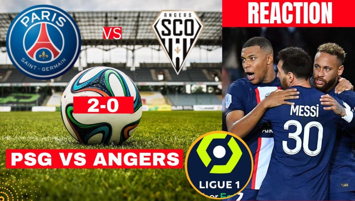 PSG vs. Angers Match: Lionel Messi