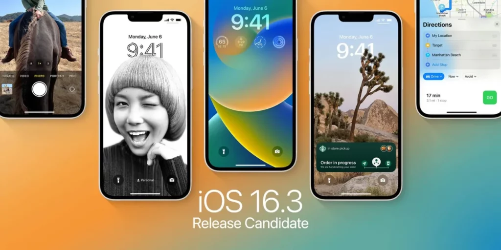 Apple Iphone iOS 16.3