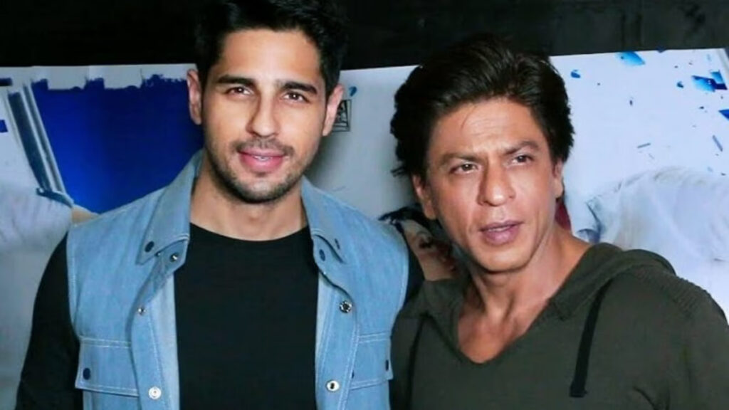 Sidharth Malhotra says he 'couldn't speak at all' When he met Shah Rukh Khan