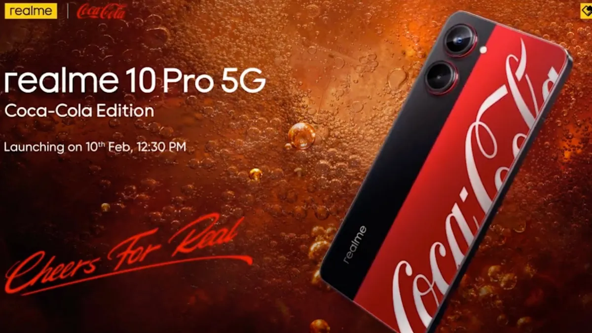 Realme 10 Pro 5G, Coca-Cola Edition, Realme and Coca-Cola Unveiling Brand New 10 Pro 5G Smartphone