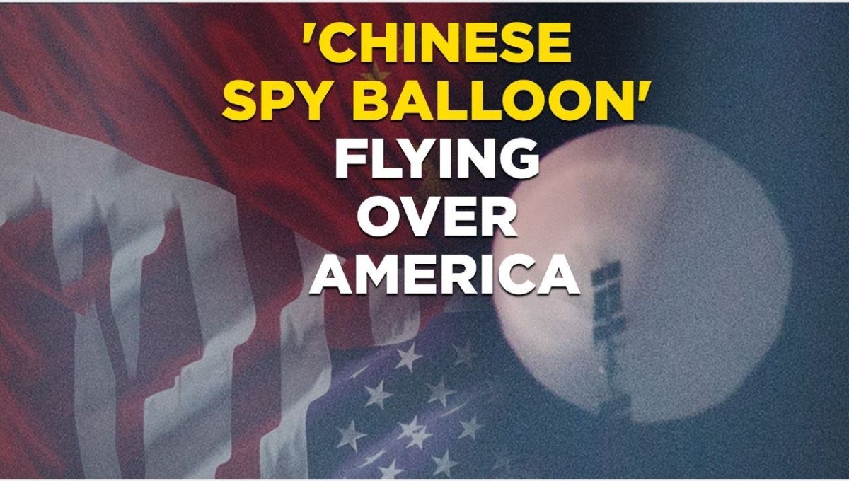Chinese Spy Balloon Flying over US