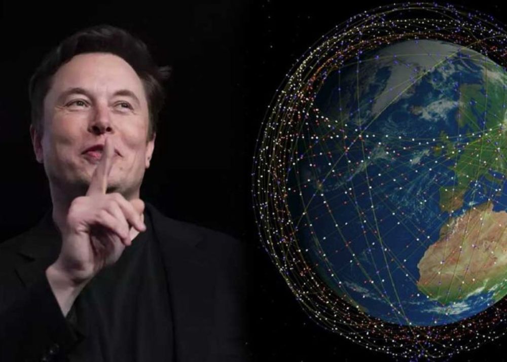 Elon Musk Starlink Satellites
