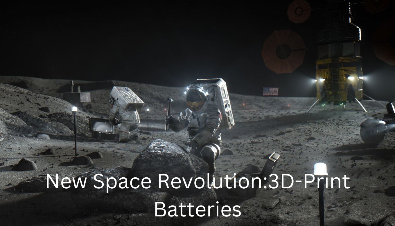 3D-Print Batteries for Lunar or Mars Exploration