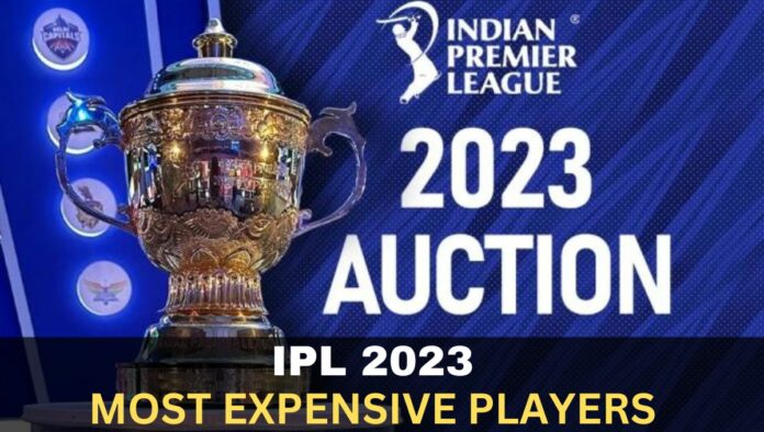 IPL 2023 Most Expensive Players