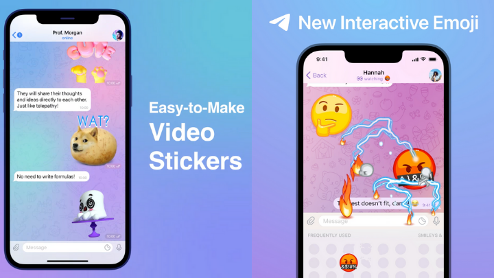 New Animated and Interactive Emojis