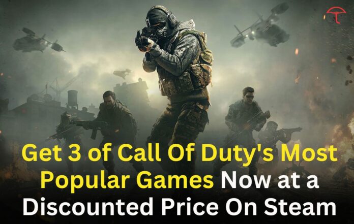 Call of Duty Vanguard, Black Ops Cold War, and Modern Warfare (2019) sale on steam