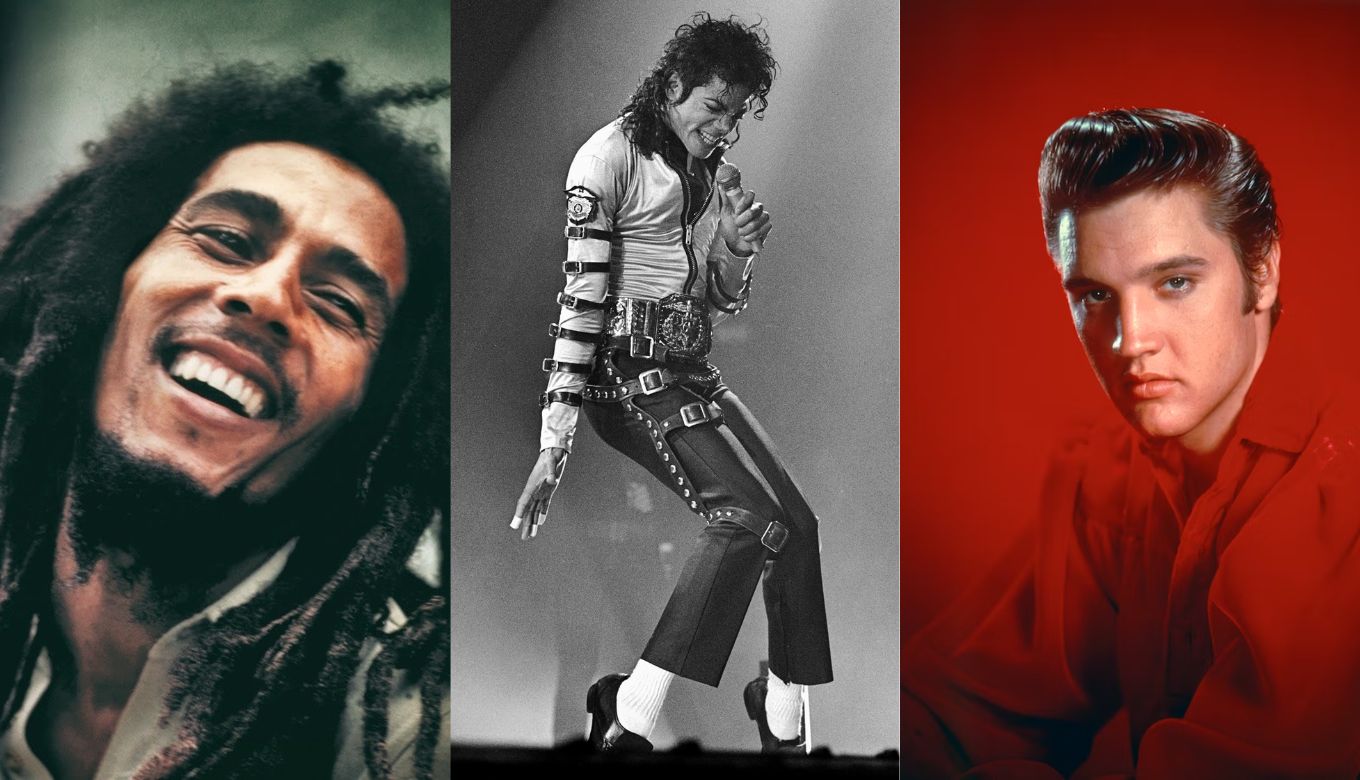 5 Most popular artists of all Time