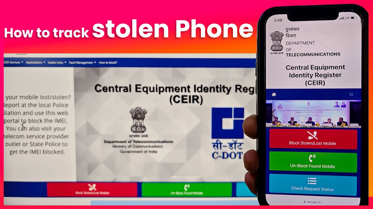 How to find lost or stolen phone through CEIR portal, Know Everything