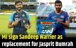 IPL 2023: MI sign Sandeep Warrier as replacement for Jasprit Bumrah