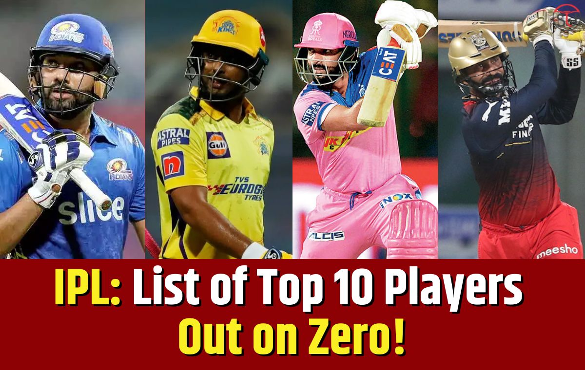 IPL: Top 10 Players Who Have Experienced the Worst – Out on Zero!