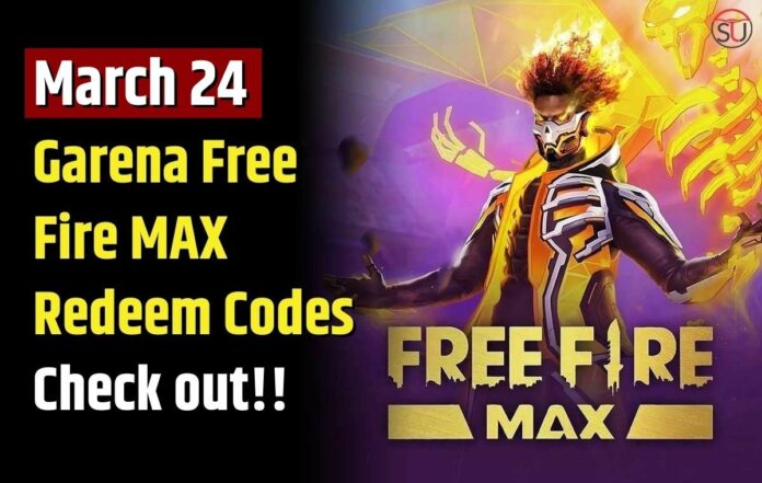 Garena Free Fire MAX Redeem Codes for March 24: Get Cool Rewards