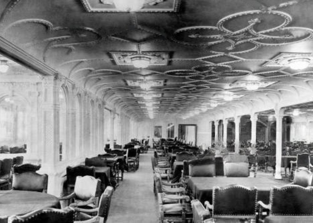 Titanic Ship: The A La Carte Restaurant 1912
