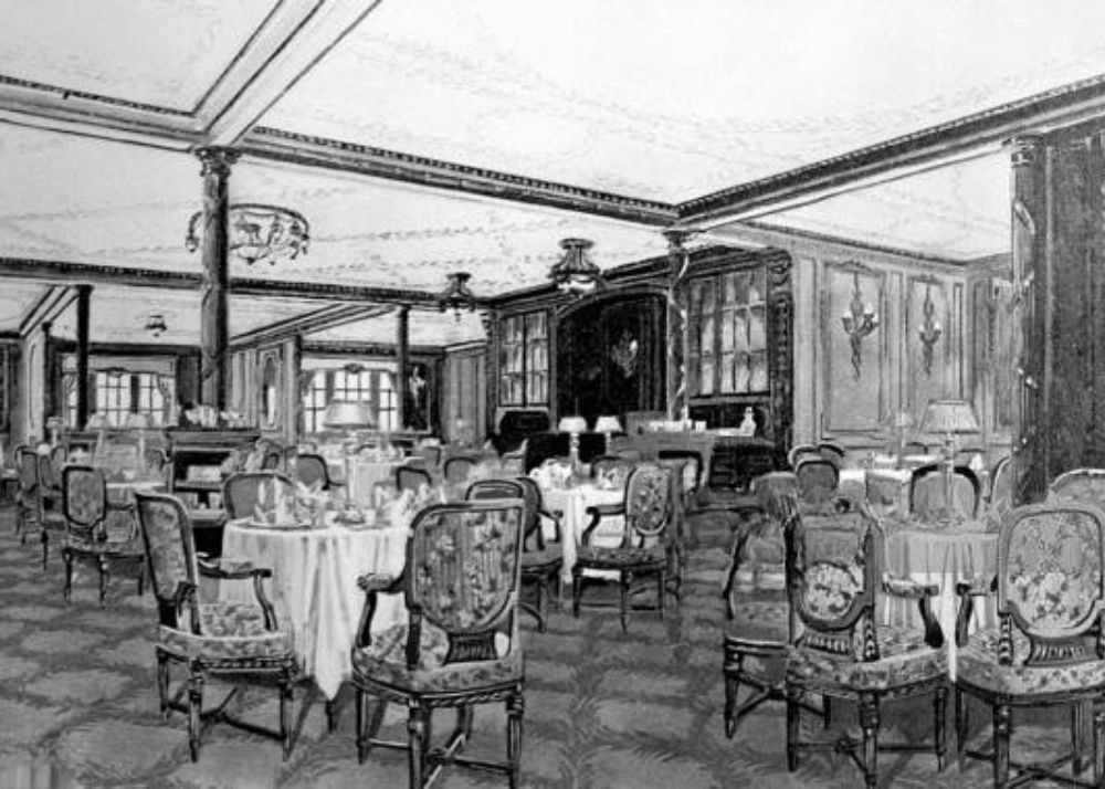 Titanic A la Carte Restaurants, 1912