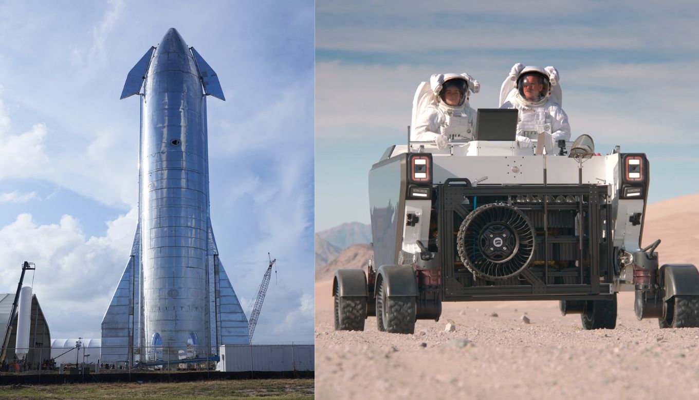 SpaceX Starship will launch FLEX New Moon Land Rover