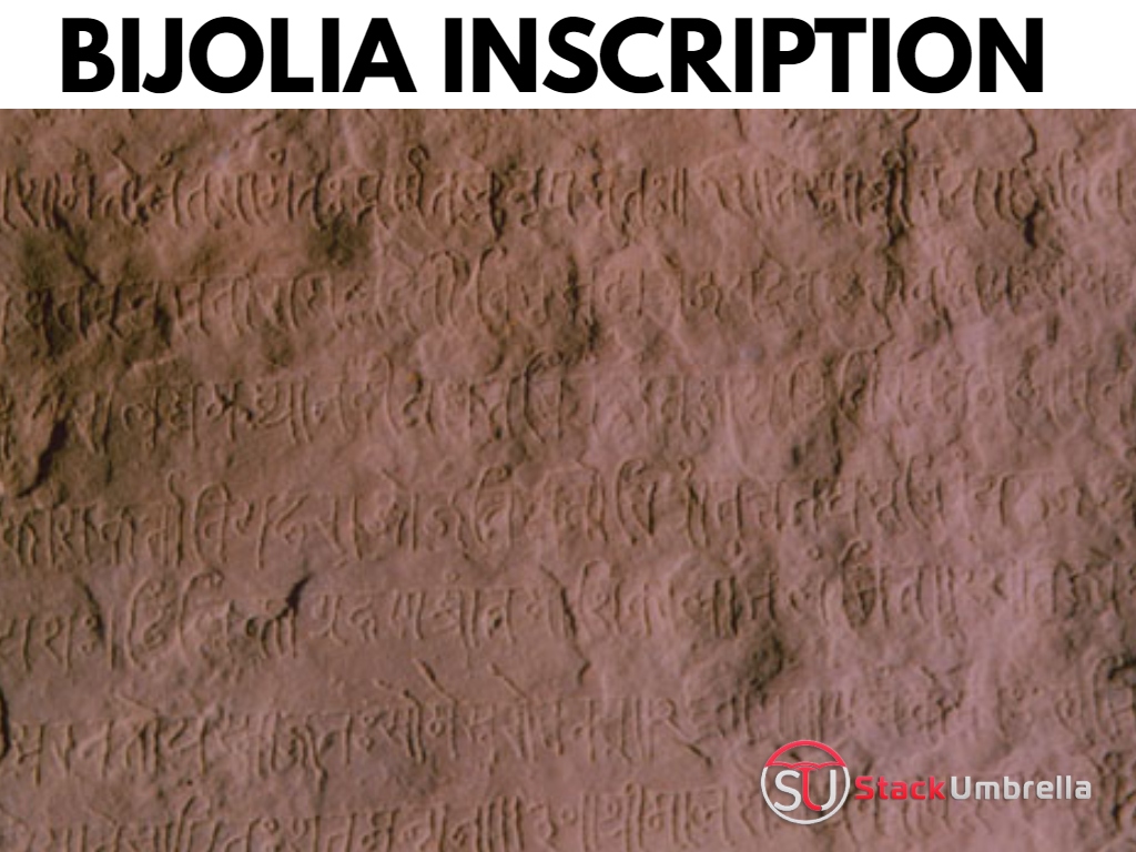 Bijolia Inscription