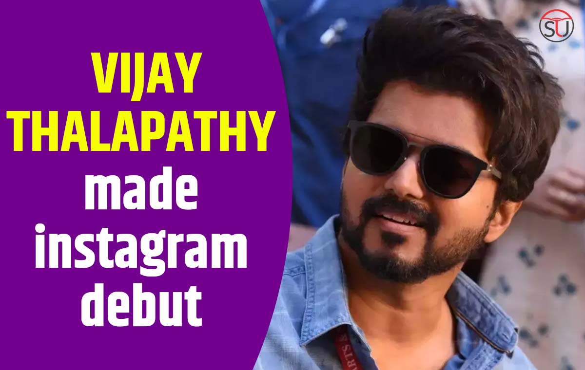 Vijay Made Instagram Debut