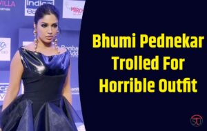 Bhumi pednekar trolled for outfit