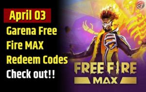 Garena Free Fire MAX Redeem Codes for April 2: Win exciting Rewards