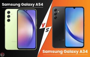 Samsung Galaxy A54 vs Samsung Galaxy A34: What's the difference?