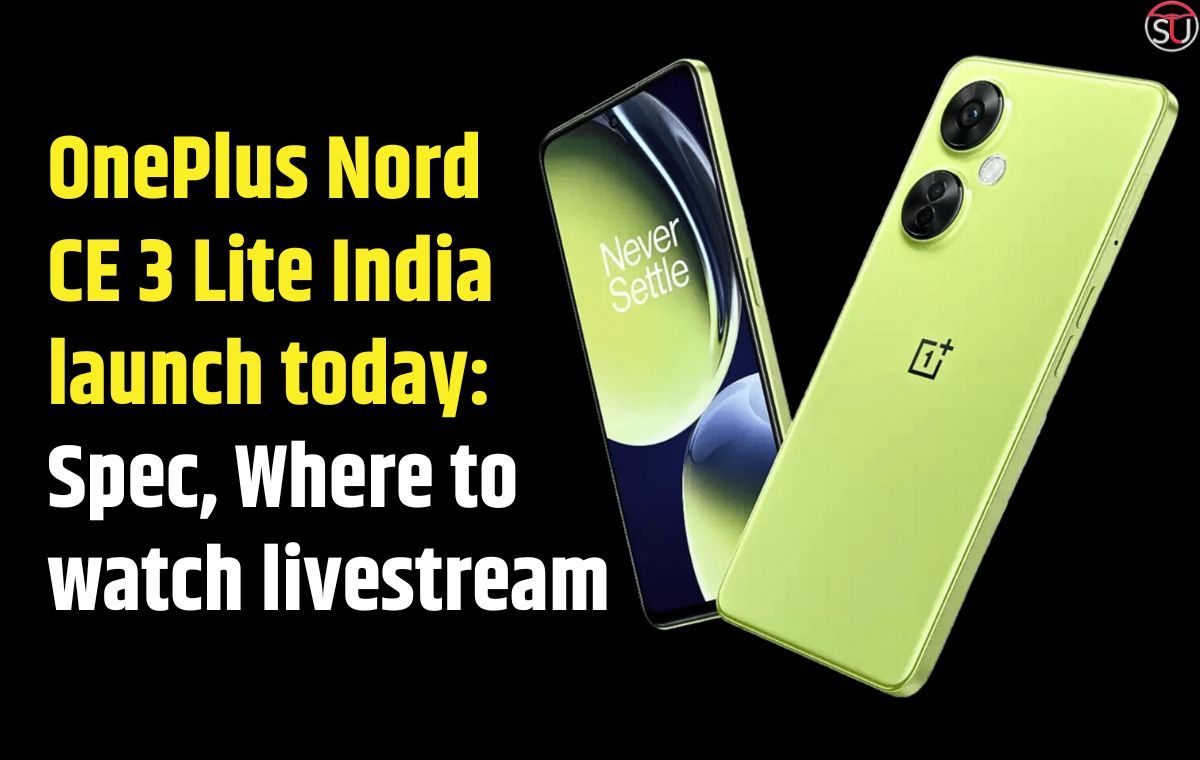 OnePlus Nord CE 3 Lite India launch today: Spec, Where to watch livestream