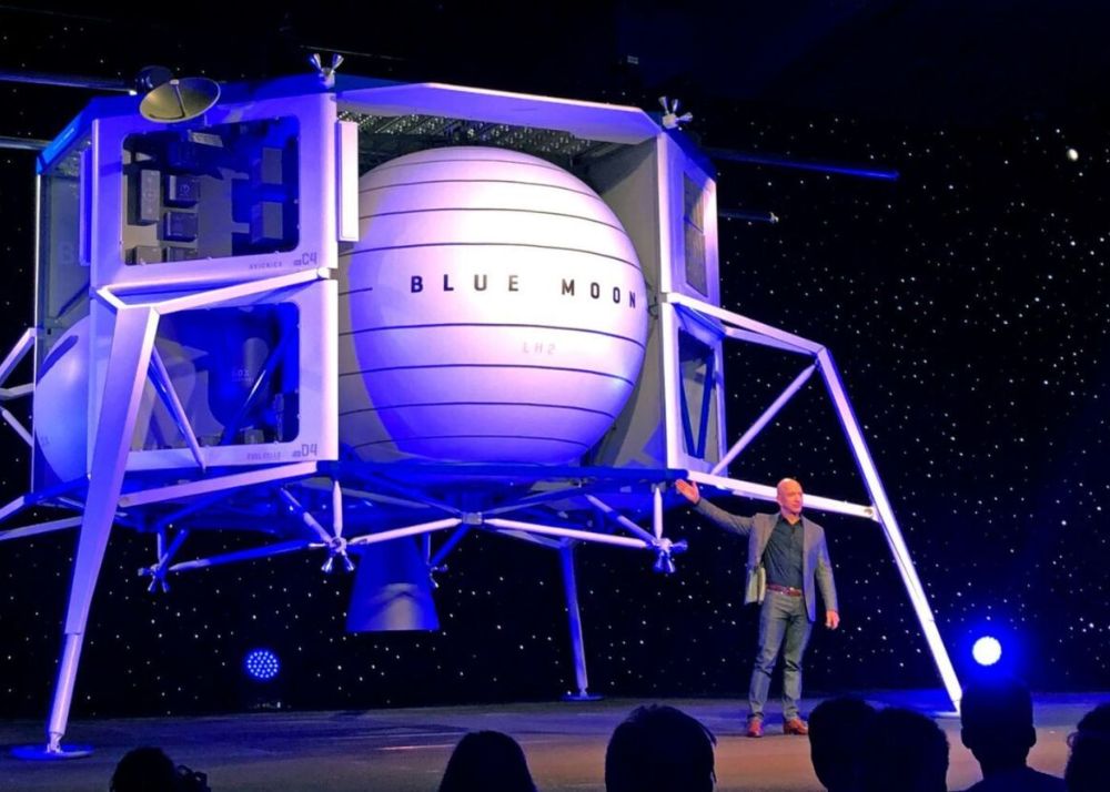 Blue Origin Get a Contract Form NASA to Build the Lunar lander