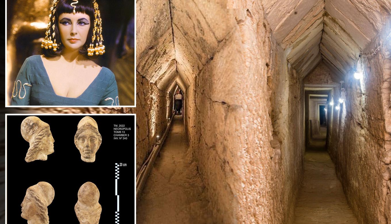 Ancient Tunnel found in the Ancient City of Taposiris Magna