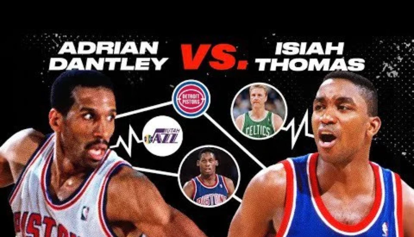 Isiah Thomas and Adrian Dantley Famous Beef