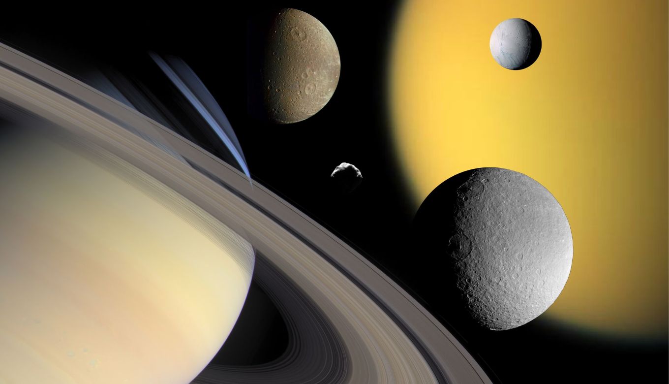 Total 60 New Moons of Saturn Identify