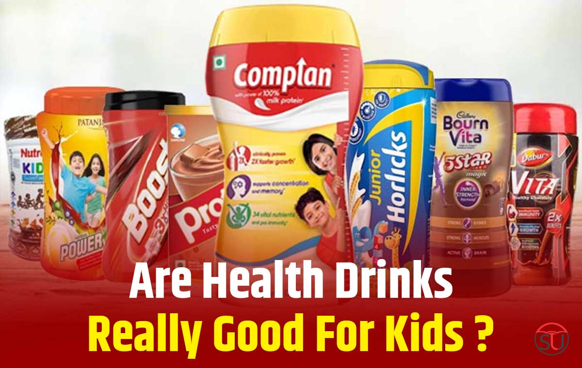 health drinks safe for kids?